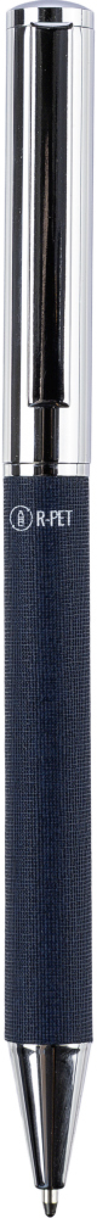 Otočná propiska z mosazi, modrá