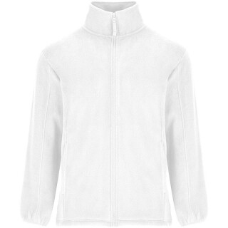 Pánská fleecová celorozepínací bunda, ROLY ARTIC, bílá, vel. 3XL