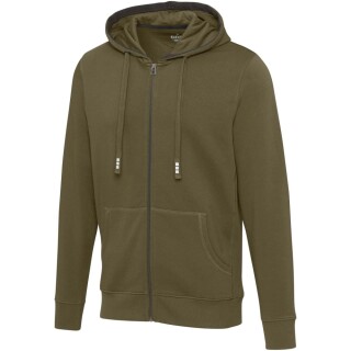 Unisex mikina Elevate Arora, velikost XXL, vojenská zelená - khaki