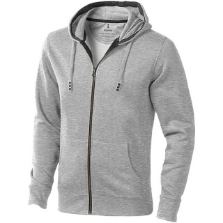 Unisex mikina Elevate Arora, velikost XS, světle šedý melír