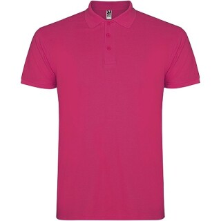 Pánská polokošile s krátkým rukávem, ROLY STAR, růžová, vel. 3XL