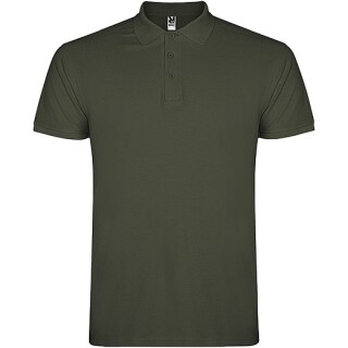 Pánská polokošile s krátkým rukávem, ROLY STAR, tmavá vojenská zelená, vel. 3XL