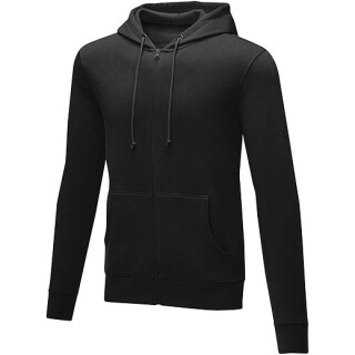 Pánská rozepínací mikina s kapucí Elevate THERON, černá, vel. XL