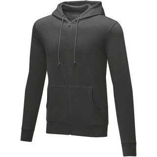 Pánská rozepínací mikina s kapucí Elevate THERON, tmavě šedá, vel. 3XL