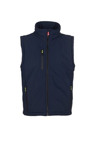 Pánská softshellová vesta PAYPER CREEK PAD VEST ULTRALITE, námořní modrá, XL