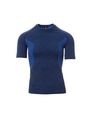 Pánské funkční tričko PAYPER THERMO PRO 160 SS, modrý melír, 4/5XL
