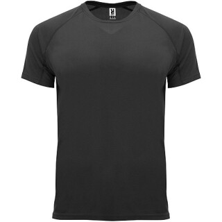 Pánské funkční tričko s krátkým rukávem, ROLY BAHRAIN, černá, vel. 2XL