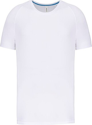 Pánské sportovní triko KARIBAN 130g, bílá, 3XL