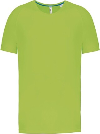 Pánské sportovní triko KARIBAN 130g, světle zelená, L