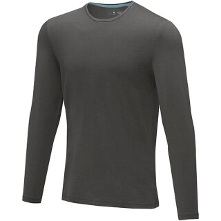 Pánské tričko s dlouhým rukávem Elevate PONOKA, tmavě šedé, vel. 3XL