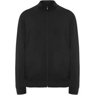 Unisex mikina na zip, ROLY ULAN, velikost XXL, černá