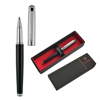 PIERRE CARDIN DIDIER Kovový roller, černá/stříbrná