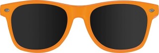 Plastové sluneční brýle s UV 400, oranžová