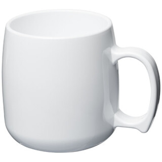 Plastový hrnek, 300ml, bílý