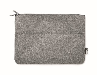 Plstěný obal na 14"laptop z RPET, světle šedý