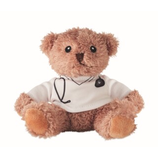 Plyšový medvídek doktor, bílá