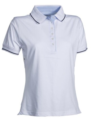 Polokošile PAYPER LEEDS bílá/námořní modrá L