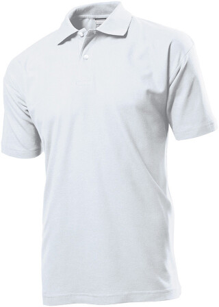 Polokošile STEDMAN POLO MEN bílá XXXL