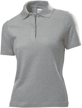 Polokošile STEDMAN POLO WOMEN tmavě šedý melír L