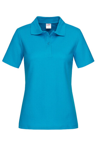 Polokošile STEDMAN POLO WOMEN tyrkysová XXL