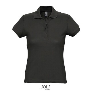Polokošile SOLS PASSION, černá, XL