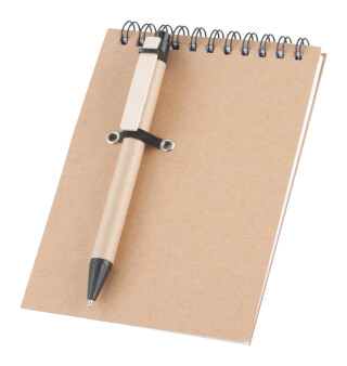 Poznámkový blok s KP z recyklovaného papíru