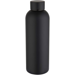 Recyklovaná jednostěnná nerezová láhev 750 ml, černá