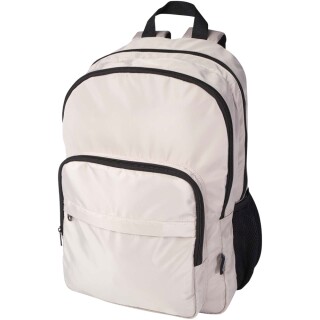 Recyklovaný batoh na notebook velikosti 15”, béžová