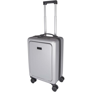 Recyklovaný palubní kufr velikosti 20”, stříbrný