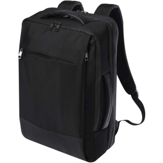 Recyklovaný rozpínatelný batoh na notebook Expedition Pro 17" GRS 35L, černá