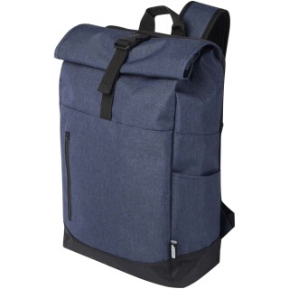 Rolovací batoh na 15,6" notebook Libra, tmavě modrý melír