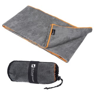 SCHWARZWOLF CITAS Velký outdoorový ručník 60 x 120 cm, šedý