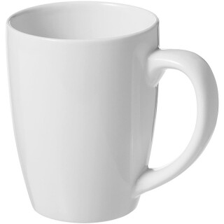 Keramický hrnek o objemu 330 ml, bílá