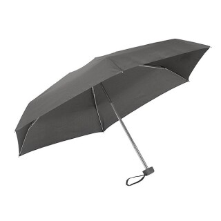 Skládací deštník v pouzdře, šedý, průměr 85 cm