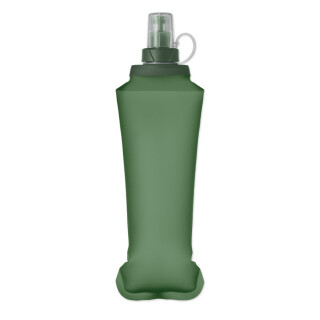 Skládací láhev na vodu 500 ml, zelená
