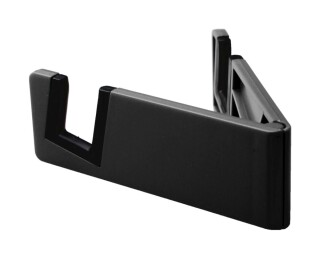 Skládací stojánek na mobil nebo tablet, černý