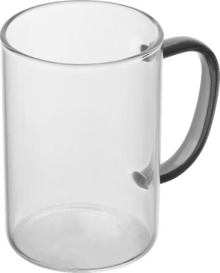 Skleněný hrneček, 250 ml,černá