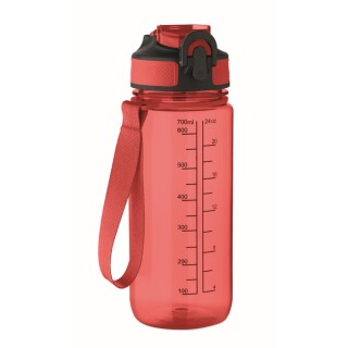 Sportovní láhev na vodu, 700ml, červená