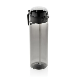 Sportovní láhev na vodu z RCS RPET 800 ml, černá