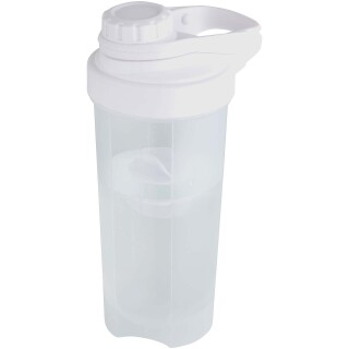 Sportovní láhev se šejkrovou kuličkou 700 ml, transparentní