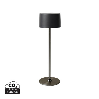 Stolní lampa z recyklovaného plastu, antracitová