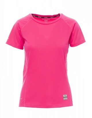 Funkční tričko PAYPER RUNNING LADY, fluroscentní růžová L