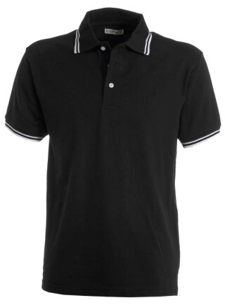 Polokošile PAYPER SKIPPER černá, bílá 5XL