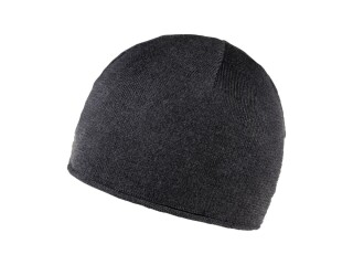 Moderní zimní kulich, tmavě šedá