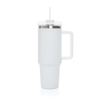 Termohrnek 1200ml recyklované nerezové oceli, bílá