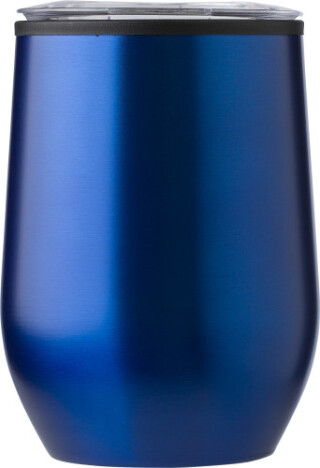 HEFROS Cestovní hrnek z nerezové oceli, 300 ml, kobaltově modrá