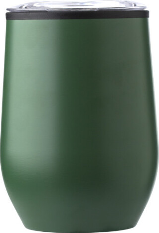 HEFROS Cestovní hrnek z nerezové oceli, 300 ml, zelená