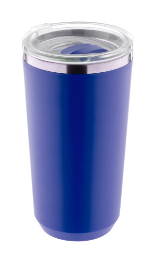 Termohrnek 500ml, nerez, plast, modrý