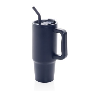 Termohrnek 900 ml z RCS recyklované nerezové oceli, námořní modrá