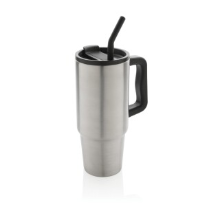 Termohrnek 900 ml z RCS recyklované nerezové oceli, stříbrná